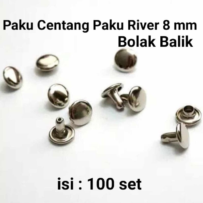 Jual Paku Centang Paku Rivet Ripet Centang Mm Keling Bolak Balik Mata