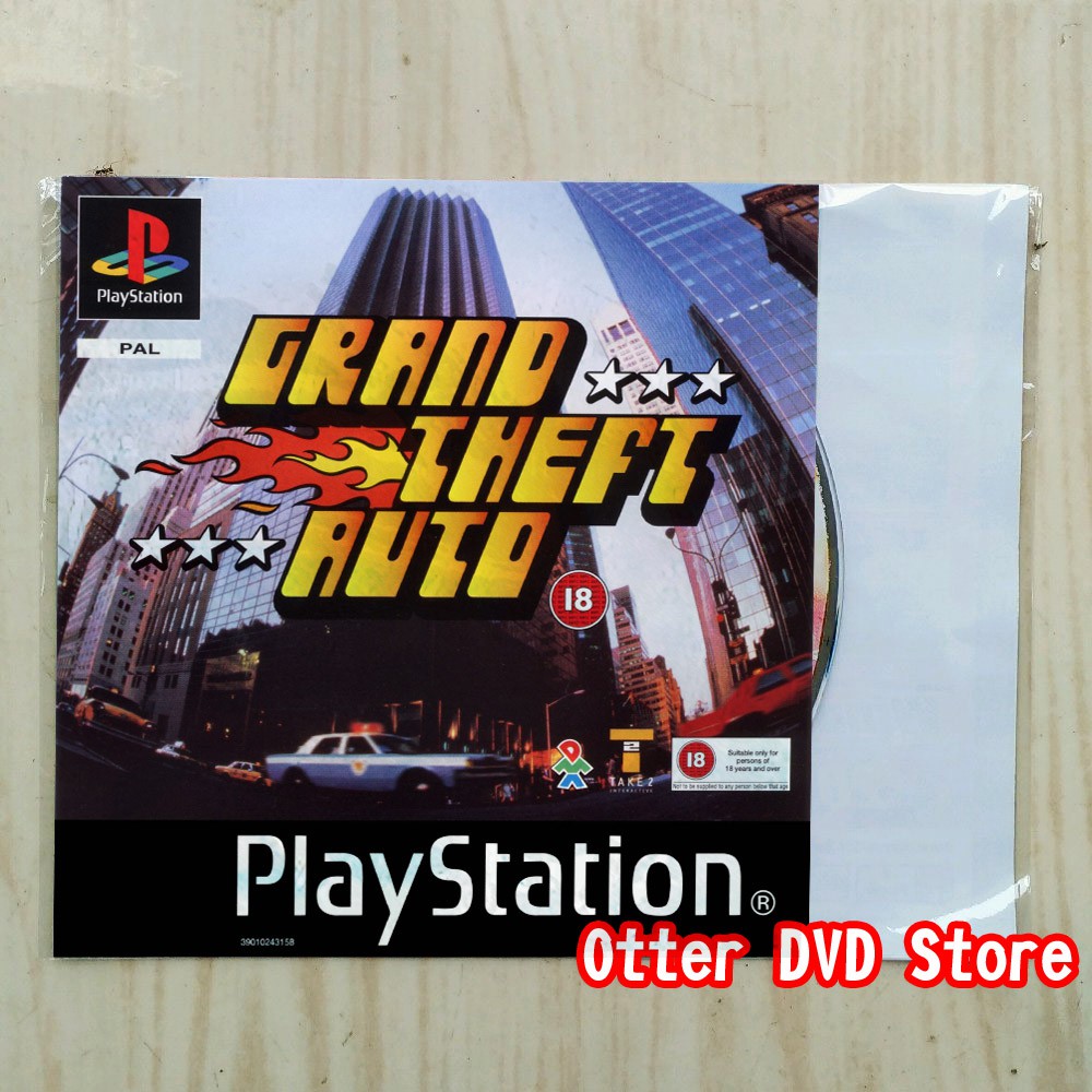 Jual Kaset CD Game Ps1 Ps 1 Grand Theft Auto 1 GTA 1 | Shopee Indonesia