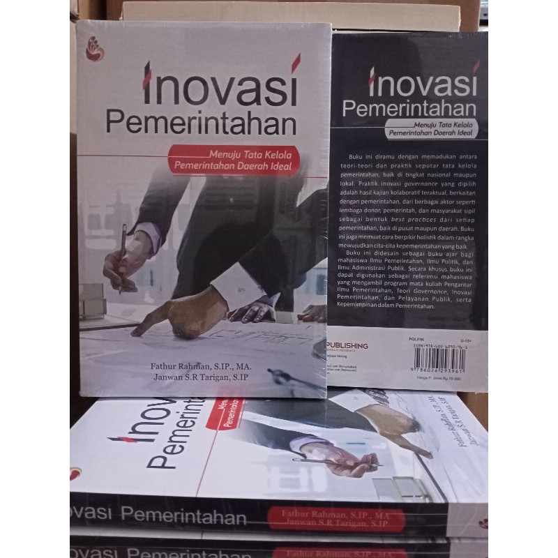 Jual INOVASI PEMERINTAHAN - Menuju Tata Kelola Pemerintahan Daerah ...