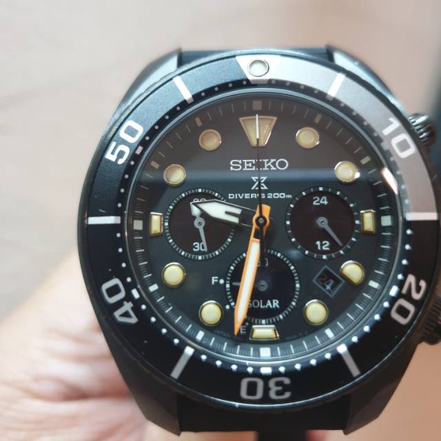 SEIKO PROSPEX ALL BLACK SERIES SSC761J LIMITED EDITION
