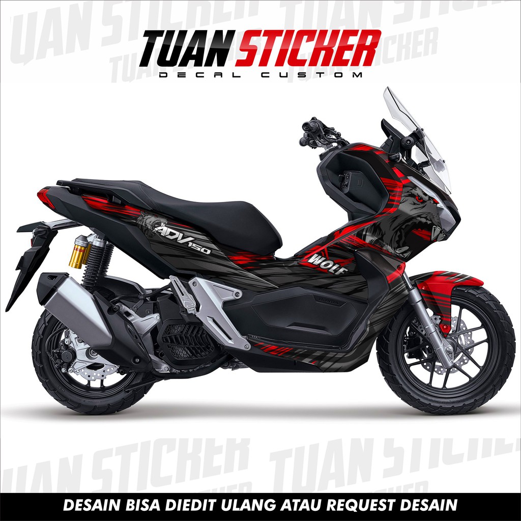 Jual Sticker Striping DECAL Honda ADV 150, Sticker Decal ADV, Sticker