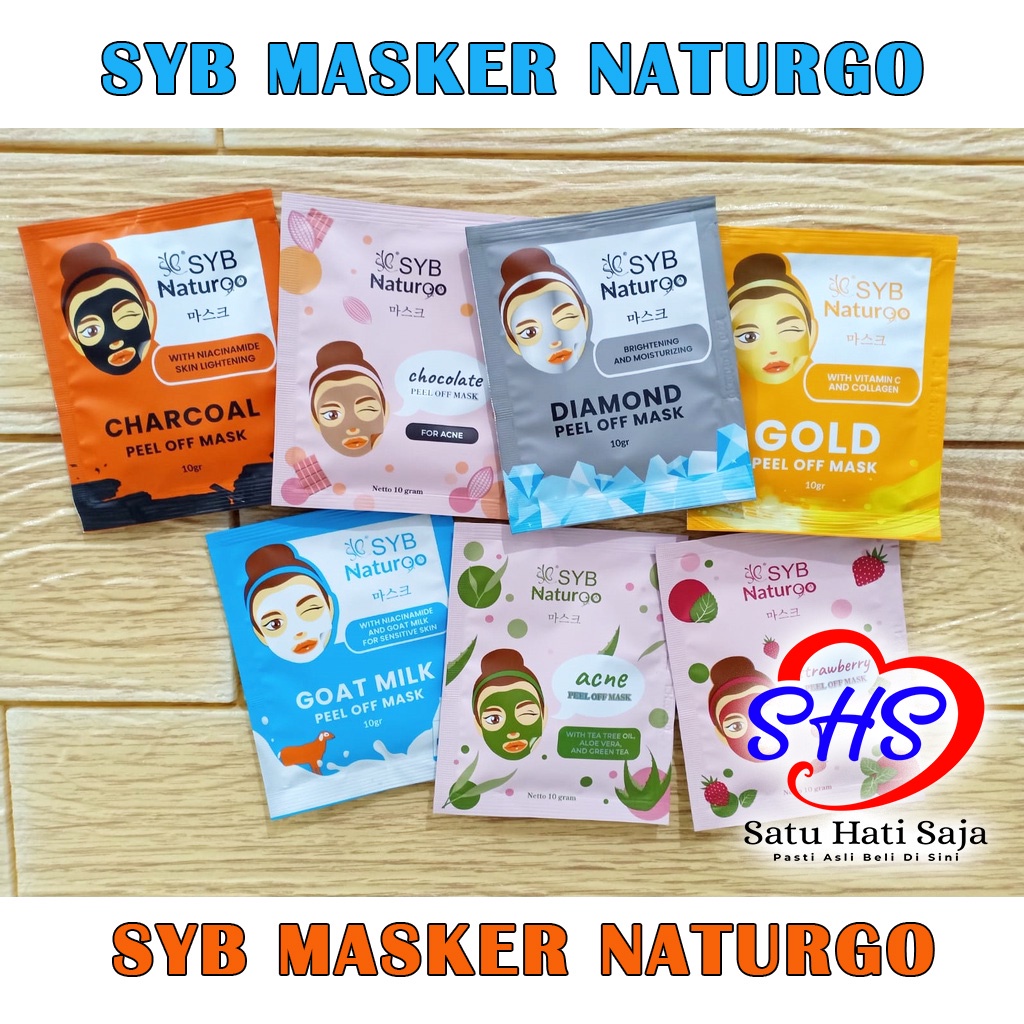 Jual Ecer Sachet Syb Masker Naturgo Peel Off Mask Masker Lumpur