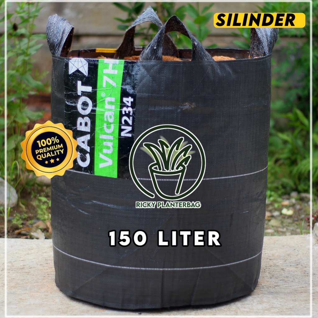 Jual PLANTER BAG 150 LITER HITAM TEBAL BULAT POT TANAMAN MURAH | Shopee ...