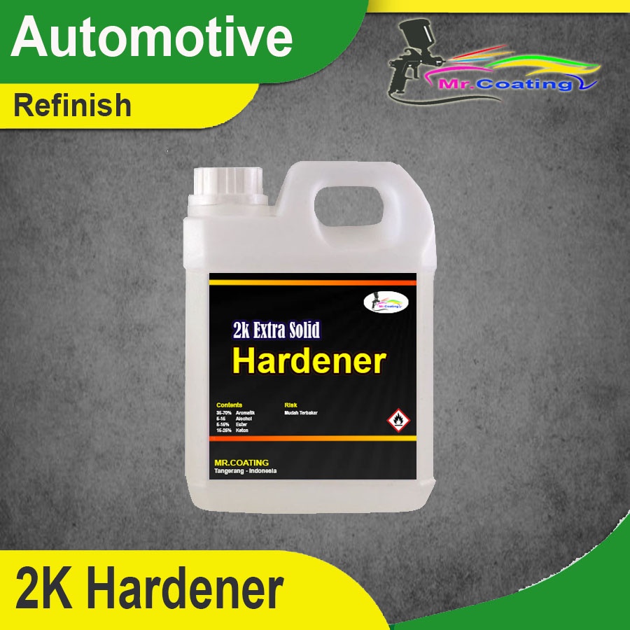 Jual Obat Hardener pu 2k clear and coat Hardener pernis epoxy dan