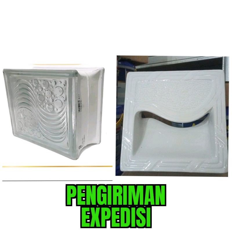 Jual EXPEDISI glass block mulia dan roster keramik/pcs | Shopee Indonesia