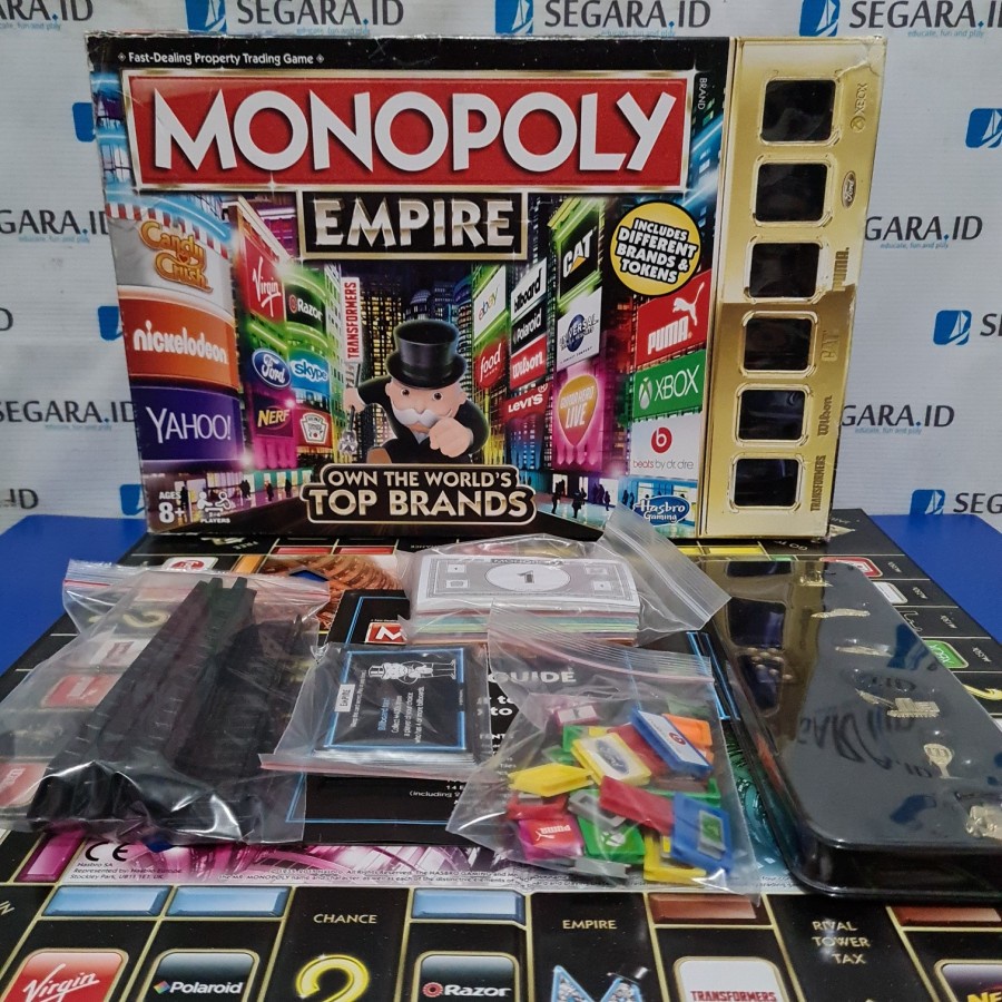 Jual Board Game - Monopoly Empire Own The World Top Brands Hasbro ...