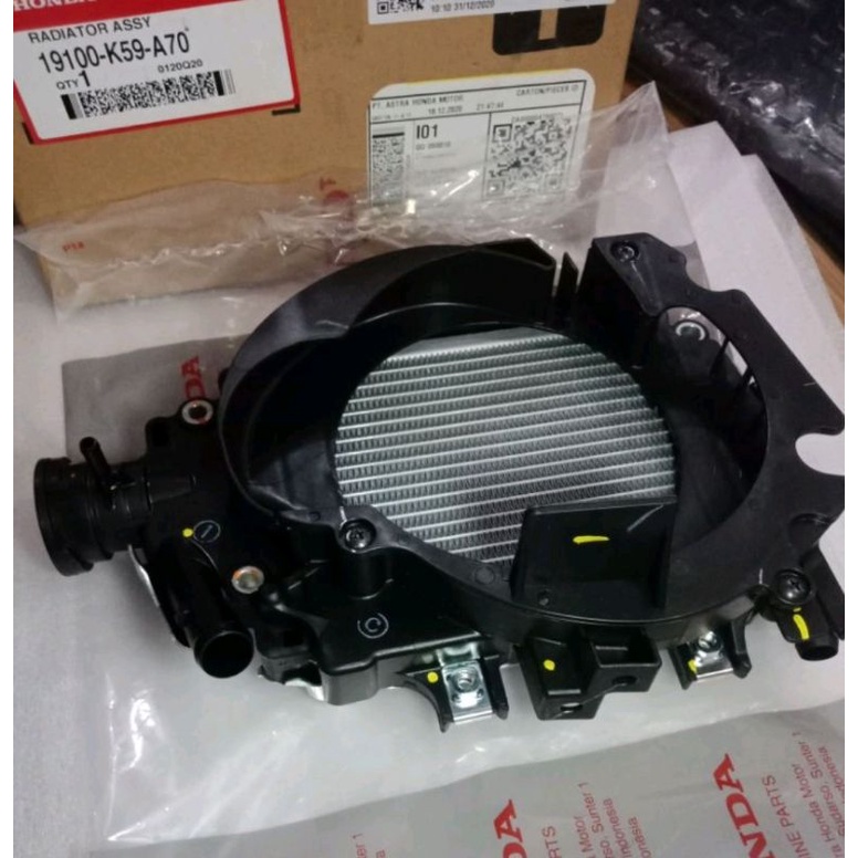 Jual RADIATOR ASSY K59 VARIO 150 FI ESP NEW LED 2018 2019 2020 ORIGINAL ...