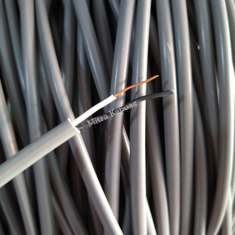 Jual KABEL TELEPON / SERABUT 2X0.6 / 4X0.6 PERMETER | Shopee Indonesia