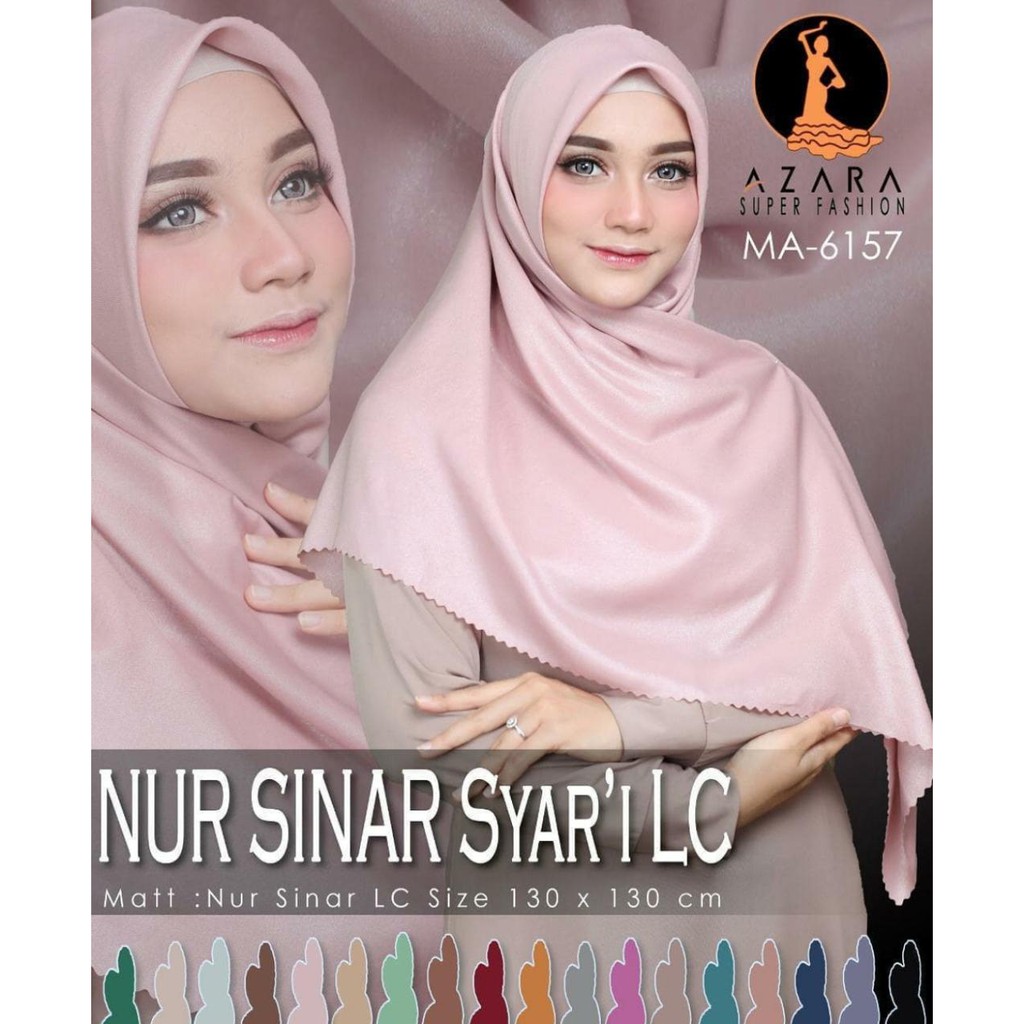 Jual HIJAB LUXURY SYARI / JILBAB SEGI EMPAT POLOS SYARI / KERUDUNG