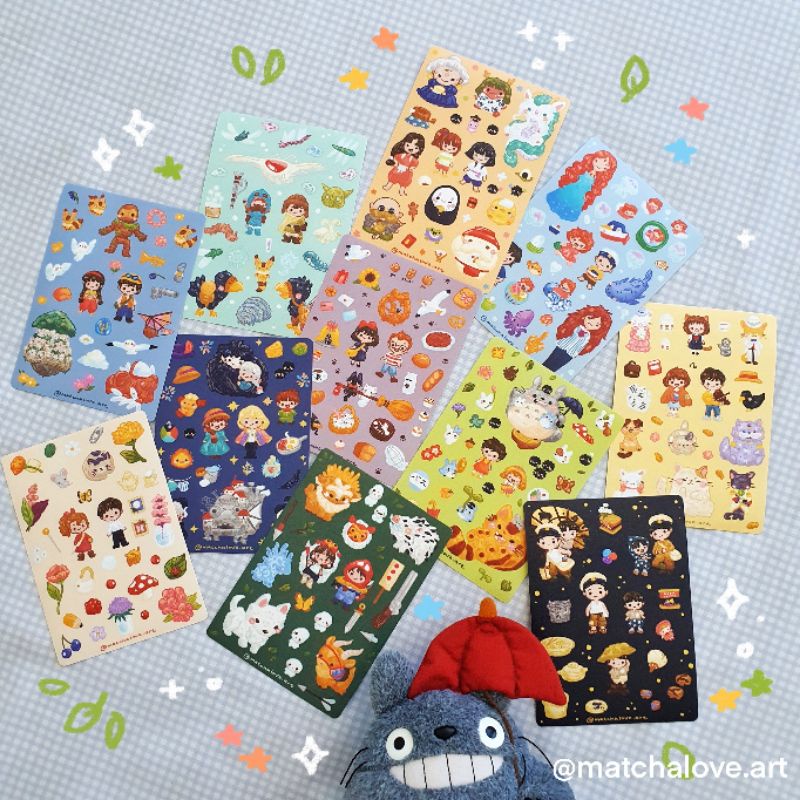 Jual Ghibli Stickers | Shopee Indonesia