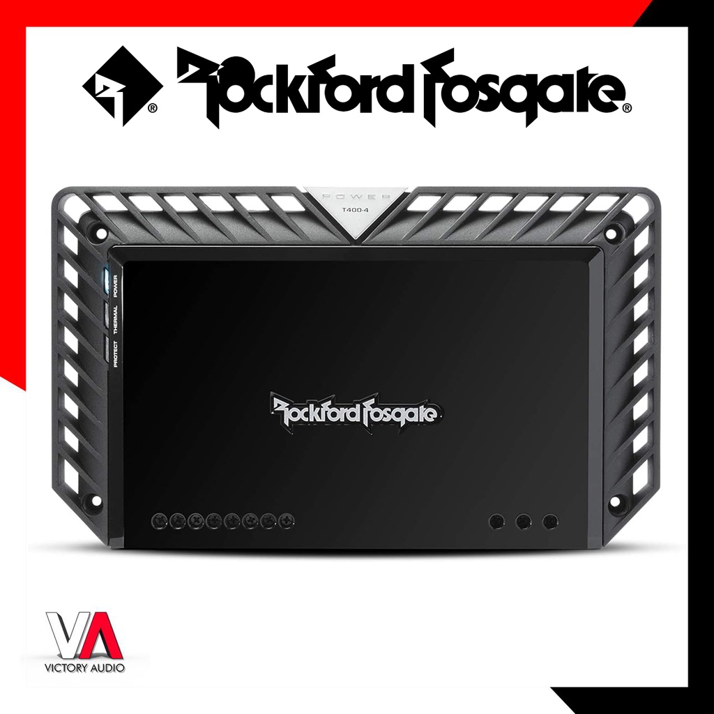 Jual Power Amplifier 4 Channel Rockford Fosgate T4004 4CH Bridgeable