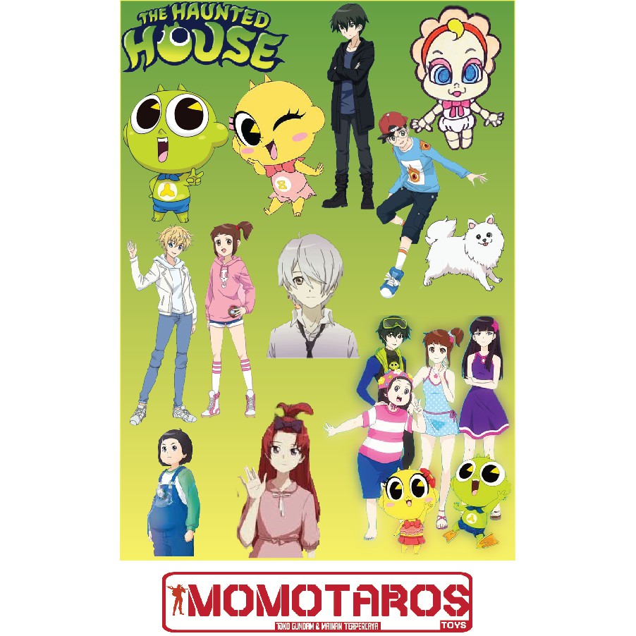 Jual Sticker murah anti air Shinbi the haunted house 1 pcs | Shopee ...