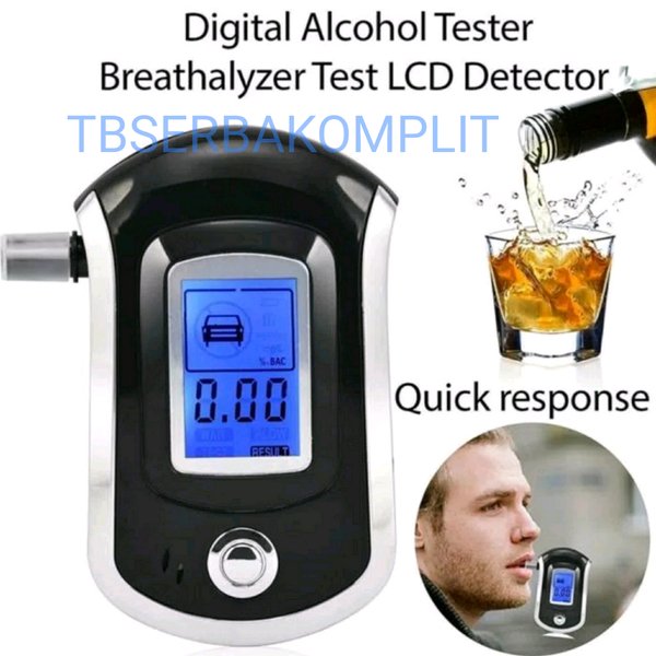 Jual Alat Ukur Kadar Alkohol Dalam Tubuh Alcohol Tester Meter Digital Analyzer Breathalyzer Lcd 2802