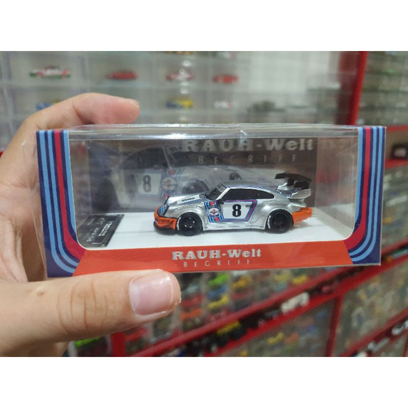 Jual diecast timothy & pierre T&P porsche 964 RWB martini silver resin ...