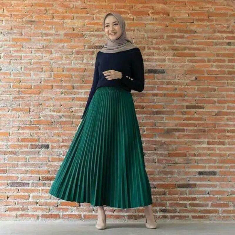 Jual ROK PLISKET PREMIUM/ROK PLISKET DEWASA/ROK PLISKET MAYUNG | Shopee