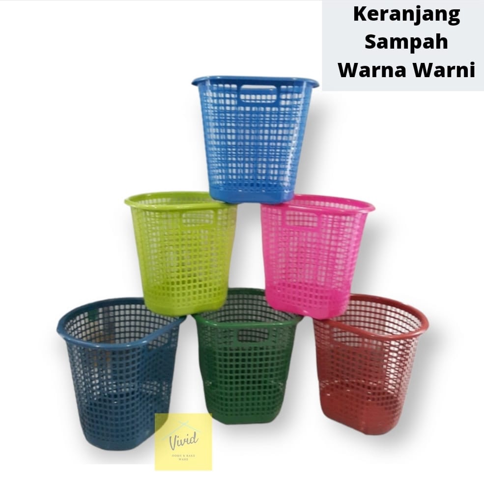 Jual Keranjang Sampah Tempat Sampah Plastik Ksb Shopee Indonesia 9052