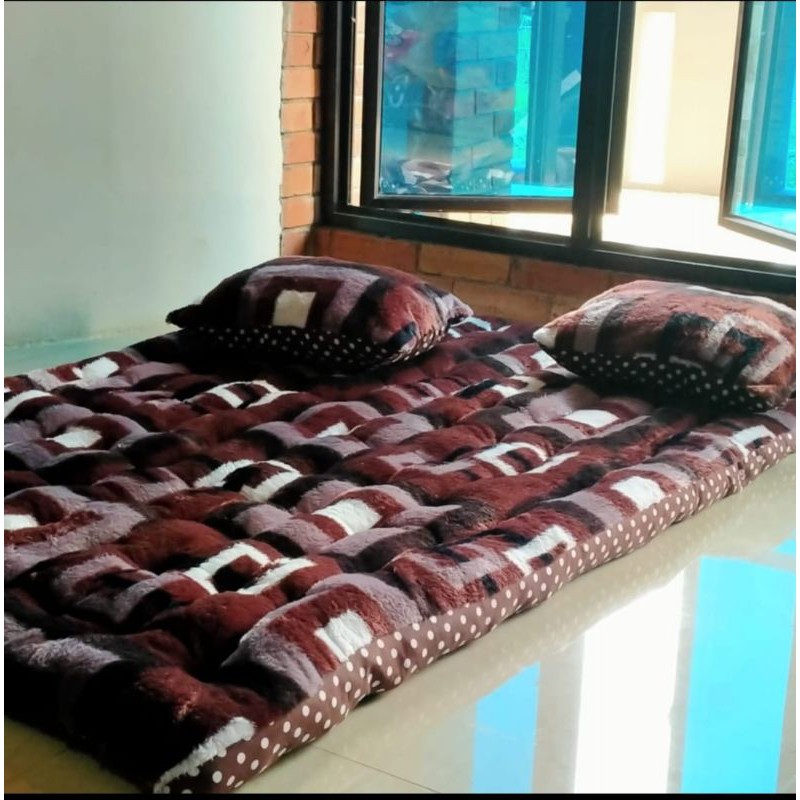 Jual Kasur Lantai Bulu Rasfur Karakter Motif Bulu Halus dan Lembut ...