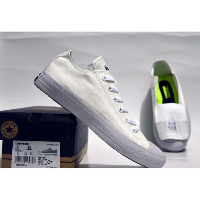 Converse with hot sale lunarlon white