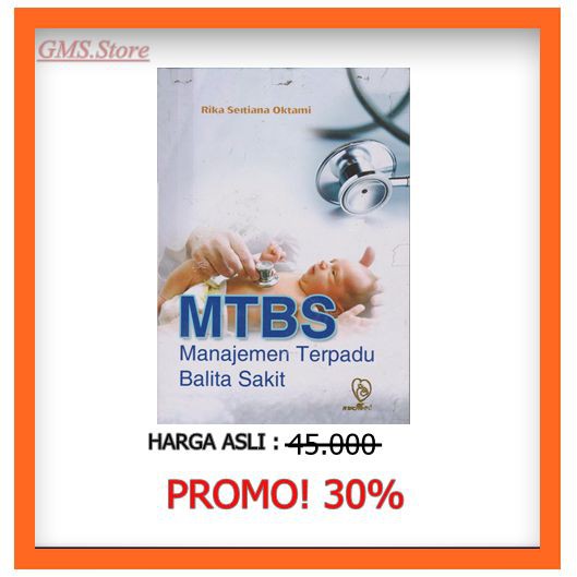 Jual BUKU MTBS MANAJEMEN TERPADU BALITA SAKIT | Shopee Indonesia