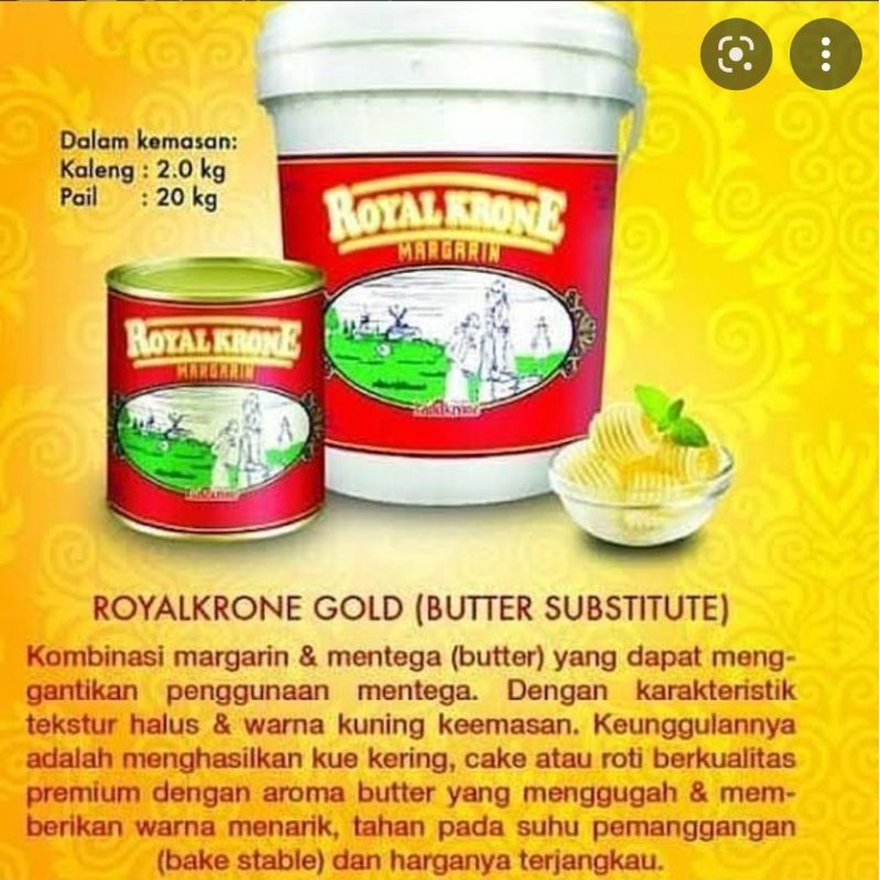 Jual Butter Royal Krone Repack 100 Gr Shopee Indonesia 9196