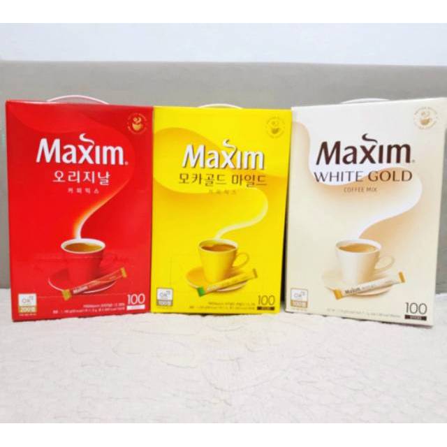 Jual (EXP TERBARU JAN 2026) Maxim Coffee Korea/Kopi Maxim Jual (EXP TERBARU JAN 2026) Maxim Coffee Korea/Kopi Maxim