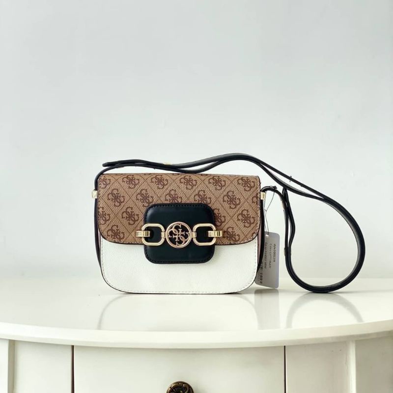 Guess Hensely Mini Convertible Crossbody Bag Original Guess Hensley  Original Tas Guess Original - Main Image