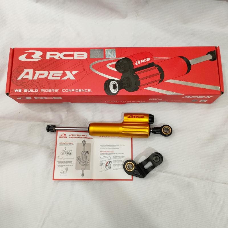 Jual Rcb Steering Damper Stabilizer Stang Apex Pro Mm Dan Apex