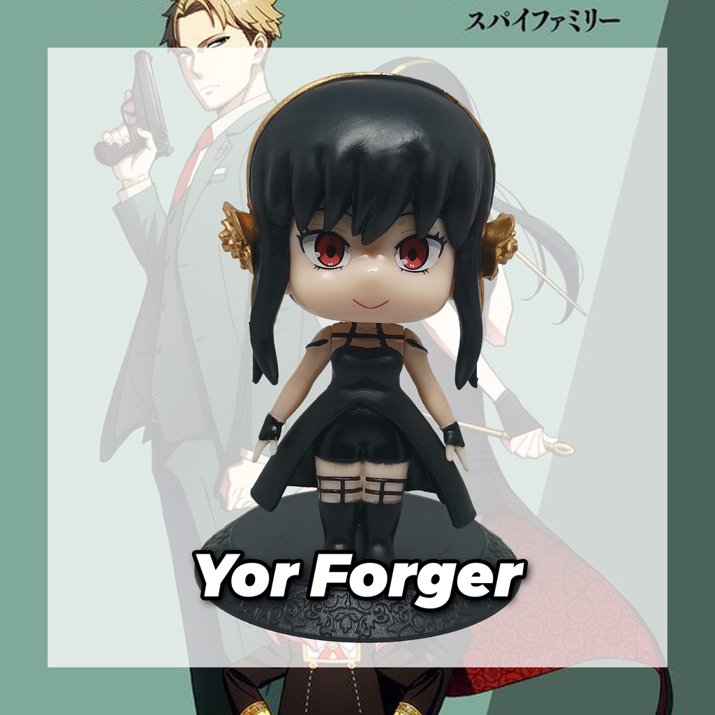 Jual Action Figure Spy X Family Ania Anya Forger Loid Forger Yor