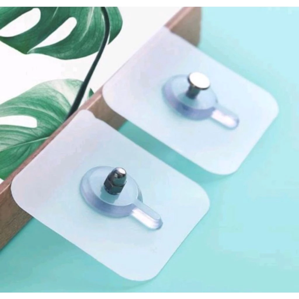 [UNIK88] Hook Gantungan Rak / Hook Gantungan Rak Baju Model Mur / Mur Tempel YT050 | AutoStock