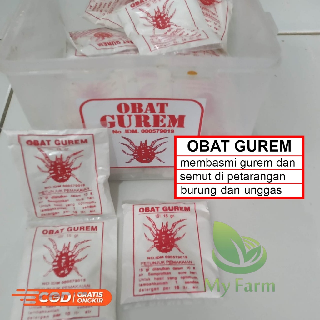 Jual Asli Ampuh! Obat Gurem Semprot Unggas / Racun Ampuh Untuk Membasmi ...