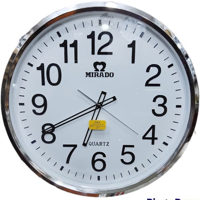 Jual jam dinding besar mirado 50cm mesin SKP Seiko super silent ...