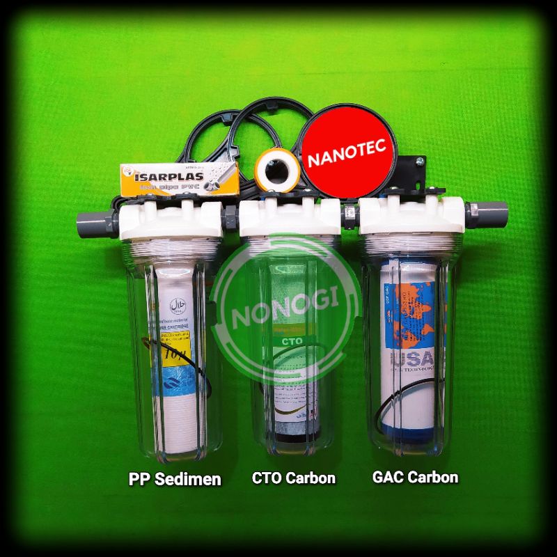 Jual paket water filter/saringan air untuk berlumpur,berpasir,dll