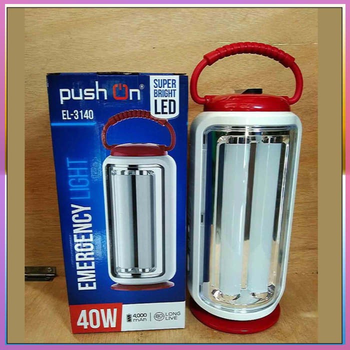 Jual Lampu Emergency Lentera Emergency Watt Push On El Super