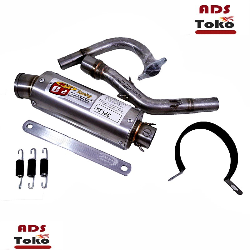 Jual Knalpot Xride C2 CLD Racing Full Exhaust System Original | Shopee ...