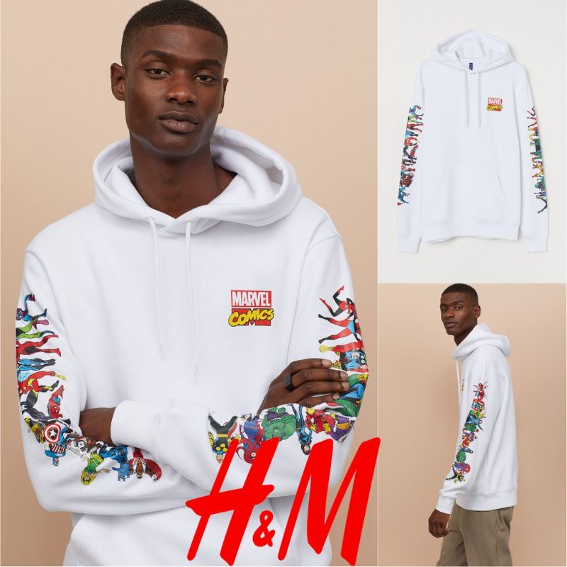 Marvel hot sale h&m hoodie