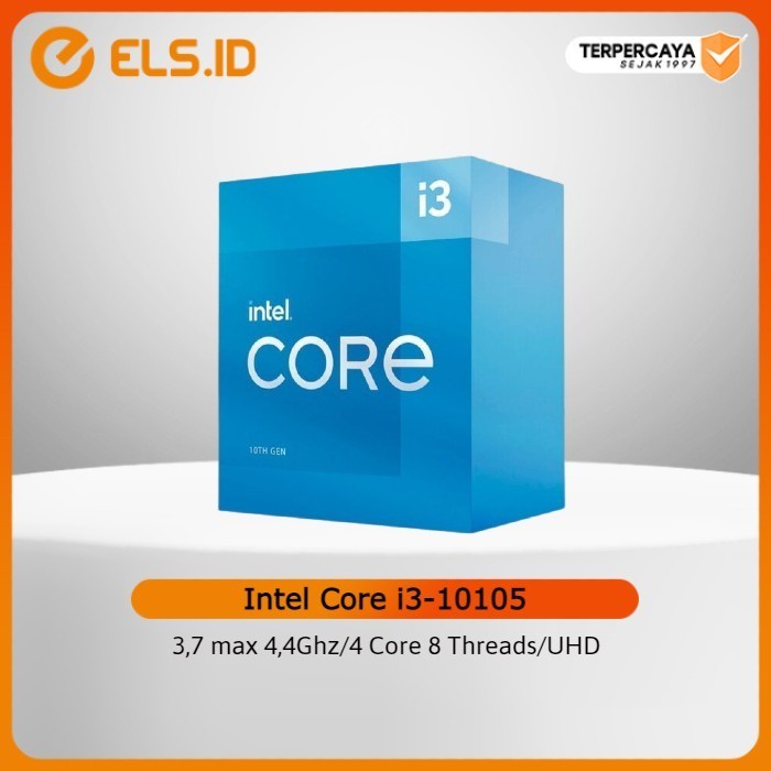 Jual Processor Intel Core i3-10105 - Box (S&K Beli Mainboard) | Shopee ...
