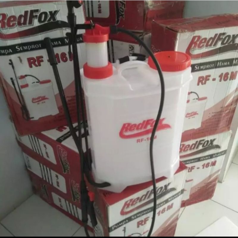 Jual Sprayer 16 Liter Manual REDFOX RF-16M Pressure Sprayer 16 Liter ...