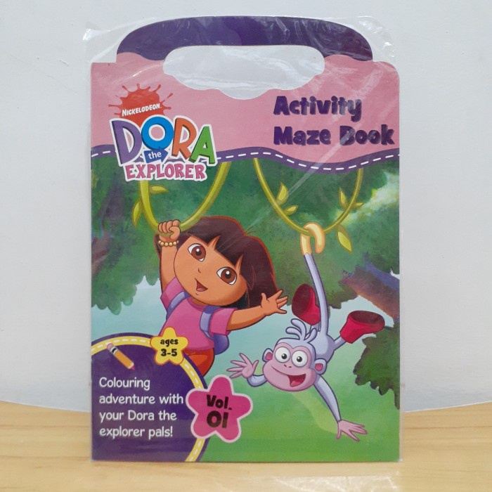 Jual Buku Dora The Explorer Activity Maze Book Vol 1 Original Shopee Indonesia 9602