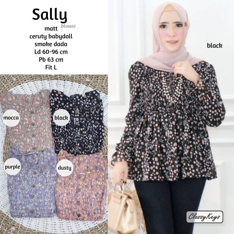 Jual SALLY BLOUSE BY CLASSY KEYS (100% ORIGINAL BY CLASSY KEYS ...