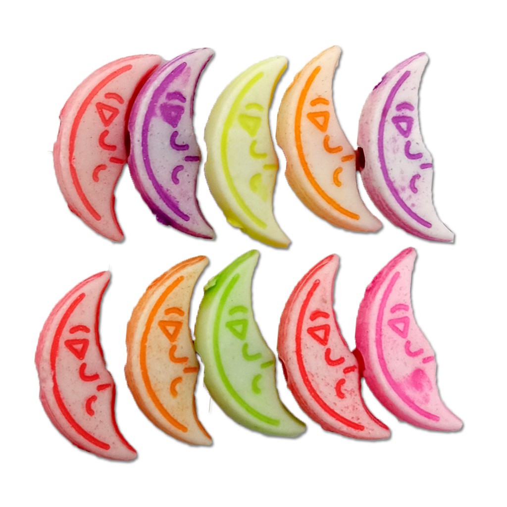 Jual Manik Manik Bentuk Bulan Sabit Mainan Edukasi Meronce | Shopee ...