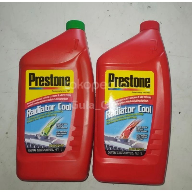 Jual Radiator Cool Prestone 1 L merah hijau coolant | Shopee Indonesia