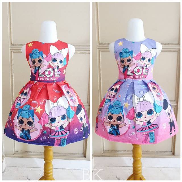 Dress lol shop anak