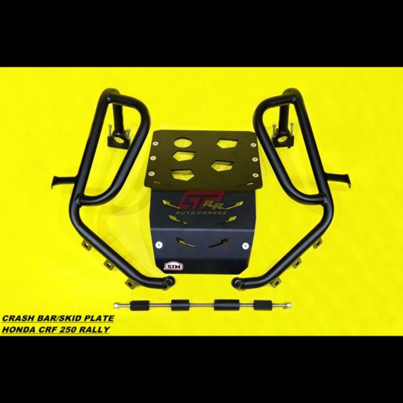 Jual Crashbar Adventure Crash Bar Skid Plate M15 Honda CRF 250 Rally