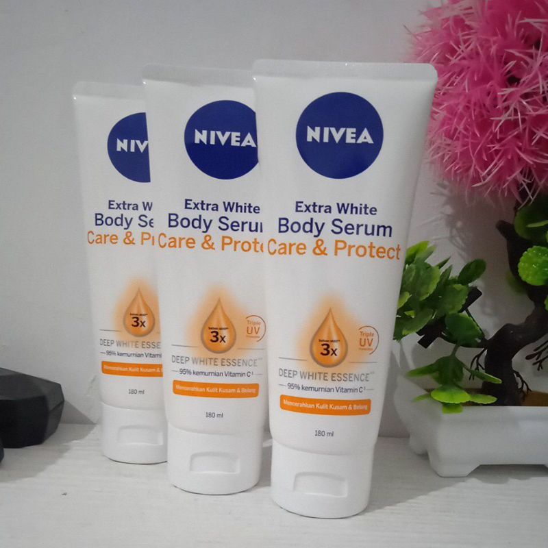 Jual Nivea Extra White Body Serum 180 Ml Shopee Indonesia