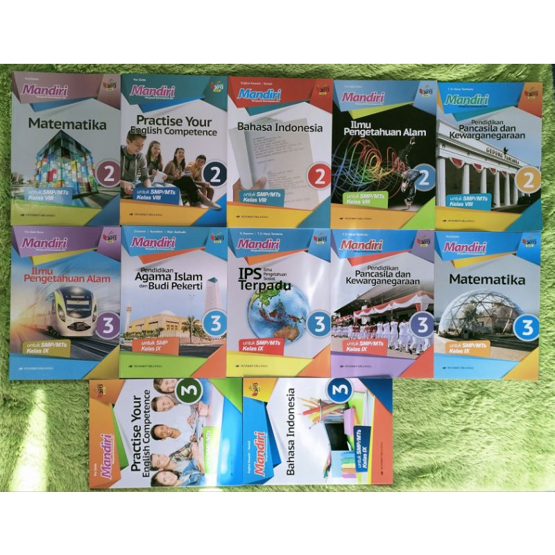 Jual original buku mandiri matematika practise your english competence