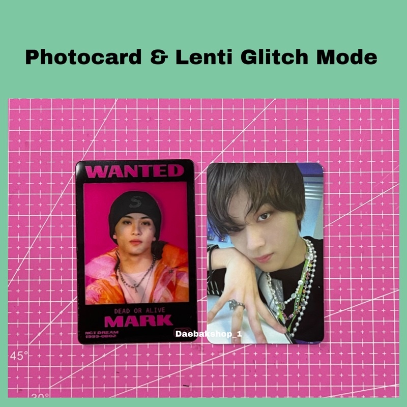 Jual Photocard Haechan Glitch Lenti Mark Glitch Mode Lenticular Pc Nct