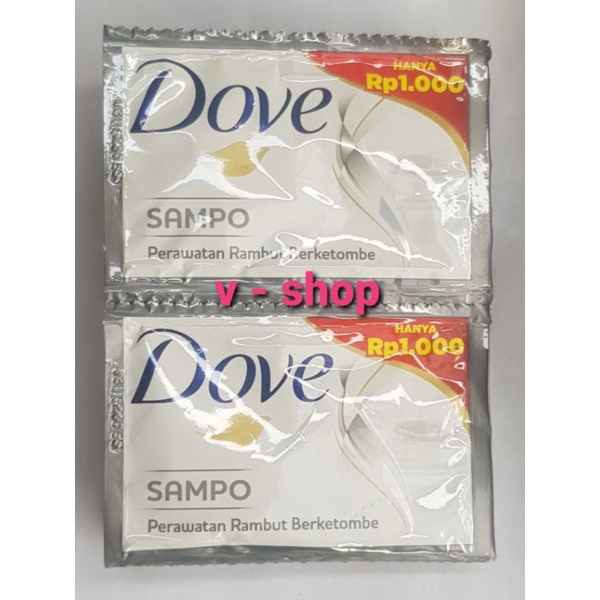 Jual Shampoo DOVE Sachet 9ml Shopee Indonesia