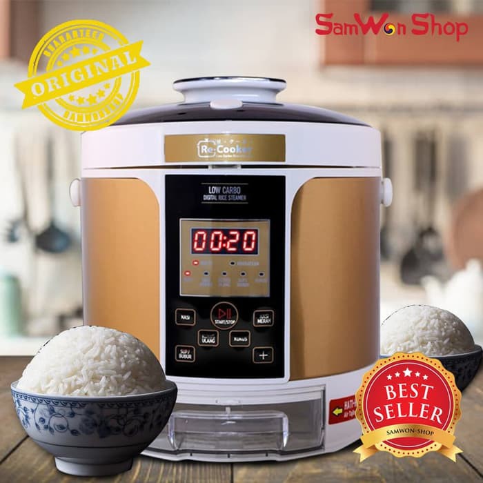 Jual Recooker Rice Cooker Low Carbo Penanak Nasi Rendah Gula