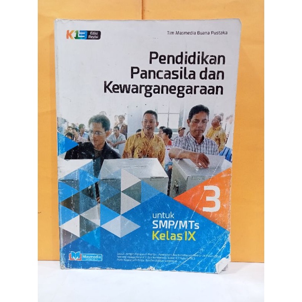 Jual BUKU PENDIDIKAN PANCASILA DAN KEWARGANEGARAAN UNTUK SMP/MTS KELAS ...