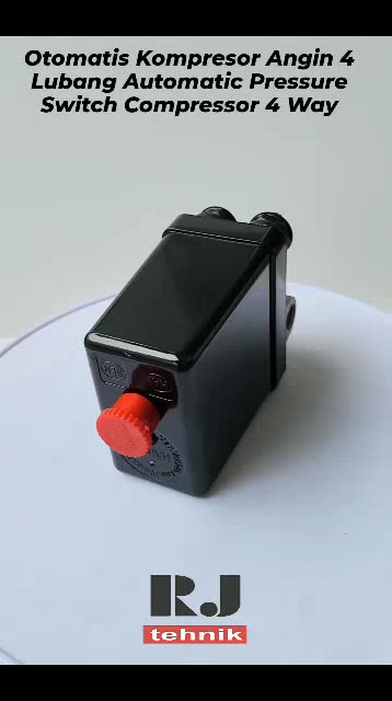 Jual Otomatis Kompresor Angin 4 Lubang Automatic Pressure Switch ...